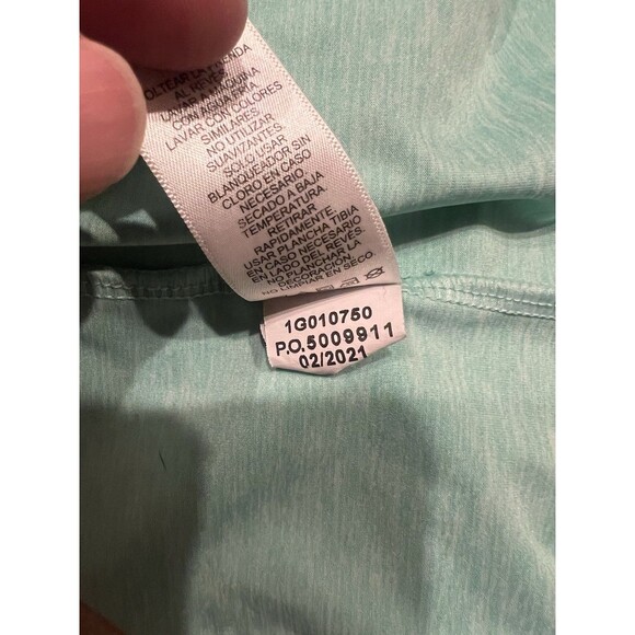 Vineyard Vines Shirt Men XL Jim Nantz BRRR Golf Polo Green Tropical TPC Sawgrass - Picture 8 of 8